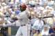 MILWAUKEE, WI - JULY 10: Ryan Howard #6 of the Philadelphia Phillies hits a RBI double in the top of the eighth inning against the Milwaukee Brewers at Miller Park on July 10, 2014 in Milwaukee, Wisconsin. (Photo by Mike McGinnis/Getty Images)