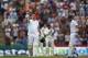 SOUTHAMPTON, ENGLAND - JULY 27: Gary Ballance of England celebrates reaching his century alongside Ian Bell (R) during day one of the 3rd Investec Test match between England and India at the Ageas Bowl on July 27, 2014 in Southampton, England. (Photo by