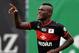 KHIMKI, RUSSIA - JULY 27: Emmanuel Emenike of FC Spartak Moscow celebrates after scoring a goal during the Russian Premier League match between FC Dinamo Moscow and FC Spartak Moscow at the Arena Khimki Stadium on July 27, 2013 in Khimki, Russia. (Photo