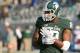 EAST LANSING, MI - NOVEMBER 30: Shilique Calhoun #89 of the Michigan State Spartans looks on prior to the start of the game against the Minnesota Golden Gophers at Spartan Stadium on November 30, 2013 in East Lansing, Michigan. The Spartans defeated the