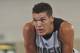 ORLANDO, FL - JULY 7: Aaron Gordon #00 of the Orlando Magic looks on against the Houston Rockets during the Samsung NBA Summer League 2014 on July 7, 2014 at Amway Center in Orlando, Florida. NOTE TO USER: User expressly acknowledges and agrees that, by d