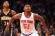 NEW YORK, NY - NOVEMBER 20: Metta World Peace #51 of the New York Knicks plays against the Indiana Pacers at Madison Square Garden on November 20, 2013 in New York City. NOTE TO USER: User expressly acknowledges and agrees that, by downloading and or usin
