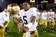 Everett Golson celebrates the win over USC in 2012.