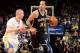OAKLAND, CA - FEBRUARY 22: Shaun Livingston #14 of the Brooklyn Nets handles the basketball against the Golden State Warriors at Oracle Arena on February 22, 2014 in Oakland, California. NOTE TO USER: User expressly acknowledges and agrees that, by downlo