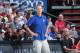 LAS VEGAS, NV - JULY 11: Steve Kerr, Head Coach of the Golden State Warriors looks on during the game against the Charlotte Hornets at the Samsung NBA Summer League 2014 on July 11, 2014 at the Thomas & Mack Center in Las Vegas, Nevada. NOTE TO USER: User