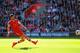 SOUTHAMPTON, ENGLAND - MARCH 15: Morgan Schneiderlin of Southampton scores the opening goal during the Barclays Premier League match between Southampton and Norwich City at St Mary's Stadium on March 15, 2014 in Southampton, England. (Photo by Christoph