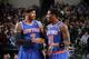An above-.500 record and low playoff seed is a fair expectation for the Knicks.