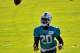 Jul 25, 2014; Davie, FL, USA; Miami Dolphins free safety Reshad Jones (20) during practice drills at Miami Dolphins Training Facility. Mandatory Credit: Steve Mitchell-USA TODAY Sports