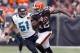 CLEVELAND, OH - DECEMBER 01: Wide receiver Josh Gordon #12 of the Cleveland Browns runs by linebacker Paul Posluszny #51 of the Jacksonville Jaguars at FirstEnergy Stadium on December 1, 2013 in Cleveland, Ohio. (Photo by Matt Sullivan/Getty Images)