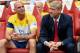 LONDON, ENGLAND - AUGUST 02: Arsenal assistant manager Steve Bould and manager Arsene Wenger look on during the Emirates Cup match between Arsenal and Benfica at the Emirates Stadium on August 2, 2014 in London, England. (Photo by Michael Regan/Getty Ima
