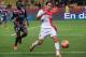 MONTE-CARLO, MONACO - DECEMBER 20: Monaco's foward Radamel Falcao (R) challenges Valenciennes's defender Saliou Ciss (L) during the French L1 football match between AS Monaco vs Valenciennes at Louis II Stadium on December 20, 2013 in Monte-Carlo, Monac