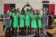 Thon Maker holds up the Adidas Nations championship trophy alongside Team Lillard.