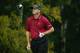 LOUISVILLE, KY - AUGUST 08: Ryan Palmer of the United States watches his tee shot on the fourth hole during the weather-delayed second round of the 96th PGA Championship at Valhalla Golf Club on August 8, 2014 in Louisville, Kentucky. (Photo by Warren L