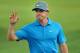 LOUISVILLE, KY - AUGUST 09: Rory McIlroy of Northern Ireland waves on the 18th green during the third round of the 96th PGA Championship at Valhalla Golf Club on August 9, 2014 in Louisville, Kentucky. (Photo by Andrew Redington/Getty Images)