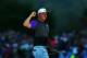 LOUISVILLE, KY - AUGUST 10: Rory McIlroy of Northern Ireland celebrates his one-stroke victory on the 18th green during the final round of the 96th PGA Championship at Valhalla Golf Club on August 10, 2014 in Louisville, Kentucky. (Photo by Jeff Gross/G