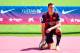 BARCELONA, SPAIN - AUGUST 10: Thomas Vermaelen poses as he is unveiled as a new player for FC Barcelona at the Camp Nou stadium on August 10, 2014 in Barcelona, Spain. (Photo by David Ramos/Getty Images)