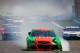 WATKINS GLEN, NY - AUGUST 10: Smoke pours from the #10 GoDaddy Chevrolet, driven by Danica Patrick, after an on-track incident during the NASCAR Sprint Cup Series Cheez-It 355 at Watkins Glen International on August 10, 2014 in Watkins Glen, New York. (
