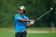 LOUISVILLE, KY - AUGUST 10: Hideki Matsuyama of Japan hits his second shot on the fifth hole during the final round of the 96th PGA Championship at Valhalla Golf Club on August 10, 2014 in Louisville, Kentucky. (Photo by Andrew Redington/Getty Images)