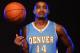 TARRYTOWN, NY - AUGUST 3: Gary Harris #14 of the Denver Nuggets poses for a portrait during the 2014 NBA rookie photo shoot on August 3, 2014 at the Madison Square Garden Training Facility in Tarrytown, New York. NOTE TO USER: User expressly acknowledges
