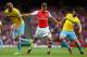 LONDON, ENGLAND - AUGUST 16: Aaron Ramsey of Arsenal in action during the Barclays Premier League match between Arsenal and Crystal Palace at Emirates Stadium on August 16, 2014 in London, England. (Photo by Clive Mason/Getty Images)