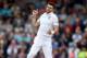 MANCHESTER, ENGLAND - AUGUST 07: England bowler James Anderson celebrates after dismissing India batsman Virat Kholi during day one of the 4th Investec Test match between England and India at Old Trafford on August 7, 2014 in Manchester, England. (Photo
