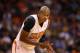 PHOENIX, AZ - JANUARY 22: Leandro Barbosa #10 of the Phoenix Suns awaits a free throw shot during the NBA game against the Indiana Pacers at US Airways Center on January 22, 2014 in Phoenix, Arizona. The Suns defeated the Pacers 124-100. NOTE TO USER: Us