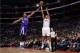 LOS ANGELES, CA - APRIL 12: Jared Dudley #9 of the Los Angeles Clippers shoots the ball during the game against the Sacramento Kings at Staples Center on April 12, 2014 in Los Angeles, California. NOTE TO USER: User expressly acknowledges and agrees that,