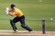 SOUTHAMPTON, ENGLAND - JULY 06: Jimmy Adams of Hamshire hits out during the Natwest T20 Blast match between Hampshire and Somerset at the Ageas Bowl on July 6, 2014 in Southampton, England. (Photo by Jordan Mansfield/Getty Images)