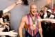 Kurt Angle makes his entrance.