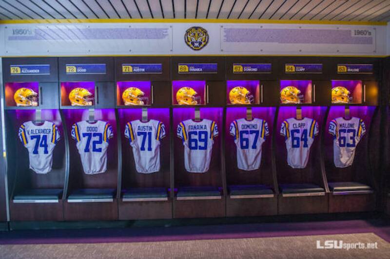 Lsu Tigers Renovations Lead To Impressive New Locker Room
