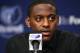 MEMPHIS, TN - JUNE 27: Jordan Adams, #1, and Jarnell Stokes, #2, of the Memphis Grizzlies are introduced by Chris Wallace and Dave Joerger during an introductory press conference for the Memphis Grizzlies draft selections on June 26, 2014 at the FedExForu