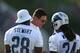Ron Rivera says his Carolina Panthers can't have any chippiness toward each other.