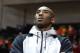 Jan 22, 2014; Coral Gables, FL, USA; Los Angeles Lakers shooting guard Kobe Bryant watches the game between the Duke Blue Devils Miami Hurricanes in the first half at BankUnited Center. Mandatory Credit: Robert Mayer-USA TODAY Sports