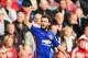 SUNDERLAND, ENGLAND - AUGUST 24: Juan Mata of Manchester United celebrates scoring the opening goal during the Barclays Premier League match between Sunderland and Manchester United at Stadium of Light on August 24, 2014 in Sunderland, England. (Photo by