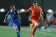 Van Ginkel in action for the Netherlands