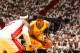 MIAMI, FL - MAY 30: Paul George #24 of the Indiana Pacers controls the ball against the Miami Heat in Game Six of the Eastern Conference Finals during the 2014 NBA Playoffs on May 30, 2014 in Miami, Fl. NOTE TO USER: User expressly acknowledges and agrees