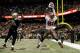 NEW ORLEANS, LA - DECEMBER 29: Tim Wright #81 of the Tampa Bay Buccaneers catches a touchdown pass in front of Curtis Lofton #50 of the New Orleans Saints during a game at the Mercedes-Benz Superdome on December 29, 2013 in New Orleans, Louisiana. (Phot