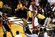 Thompson said the kind of shot Ray Allen made to win Game 6 of the 2013 Finals—backpedaling into a three-pointer in the baseline corner—is the most difficult for a shooter.