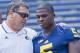 Brady Hoke and Jabrill Peppers