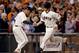Buster Posey and the Giants get to play the Rockies and Diamondbacks nine times in September.
