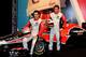 The launch of the Marussia Virgin car in 2011.