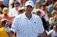 NEW YORK, NY - AUGUST 28: John Isner of the United States reacts after defeating Jan-Lennard Struff of Germany during their men's singles second round match on Day Four of the 2014 US Open at the USTA Billie Jean King National Tennis Center on August 28,