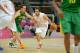 LONDON, ENGLAND - AUGUST 6: Jose Calderon #8 of Spain drives against Marcelinho Huertas #9 of Brazil during their Basketball Game on Day 10 of the London 2012 Olympic Games at the Olympic Park Basketball Arena on August 6, 2012 in London, England. NOTE TO