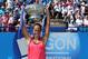 Madison Keys with her first WTA trophy.