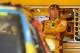 HAMPTON, GA - AUGUST 29: Kyle Busch, driver of the #18 M&M's Toyota, stands in the garage area during practice for the NASCAR Sprint Cup Series Oral-B USA 500 at Atlanta Motor Speedway on August 29, 2014 in Hampton, Georgia. (Photo by Mike Ehrmann/Getty