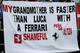 SPA FRANCORCHAMPS, BELGIUM - AUGUST 30: Fans display a banner in relation to Luca Badoer of Italy and Ferrari before the Belgian Grand Prix at the Circuit of Spa Francorchamps on August 30, 2009 in Spa Francorchamps, Belgium. (Photo by Ker Robertson/Get