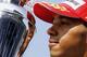 MONZA, ITALY - SEPTEMBER 10: Lewis Hamilton of Great Britain with his trophy after he finished second and clinches the GP2 World Championship prior to the Italian Grand Prix at the Autodromo Nazionale di Monza on September 10, 2006, in Monza, Italy. (Ph