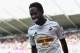 SWANSEA, WALES - AUGUST 30: Nathan Dyer of Swansea celebrates scoring their third goal during the Barclays Premier League match between Swansea City and West Bromwich Albion at Liberty Stadium on August 30, 2014 in Swansea, Wales. (Photo by Christopher