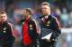 BURNLEY, ENGLAND - AUGUST 30: Assistant Ryan Giggs of Manchester United and Manager Louis van Gaal of Manchester United look on during the Barclays Premier League match between Burnley and Manchester United at Turf Moor on August 30, 2014 in Burnley, Eng
