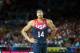 BILBAO, SPAIN - AUGUST 31: Anthony Davis #14 of the USA Basketball Men's National Team during a game against the Turkey Basketball Men's National Team during the 2014 FIBA World Cup at Bizkaia Arena in Bilbao Exhibition Centre on August 31, 2014 in Bilbao